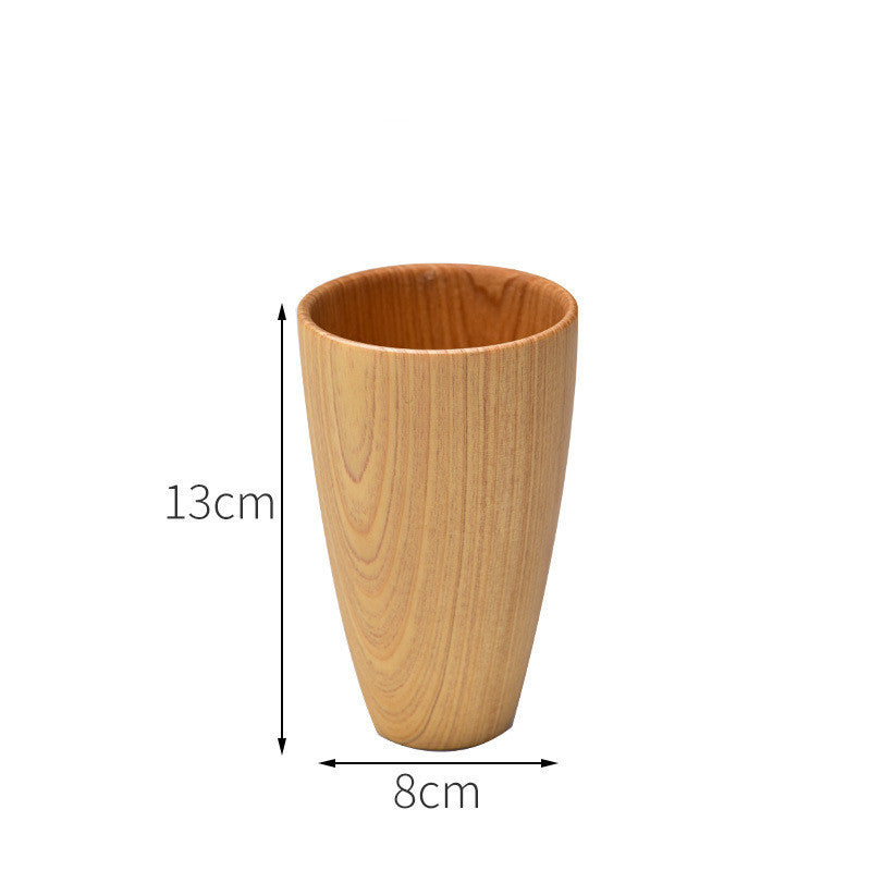 Eco-Friendly Wooden Tea Cup Goblet