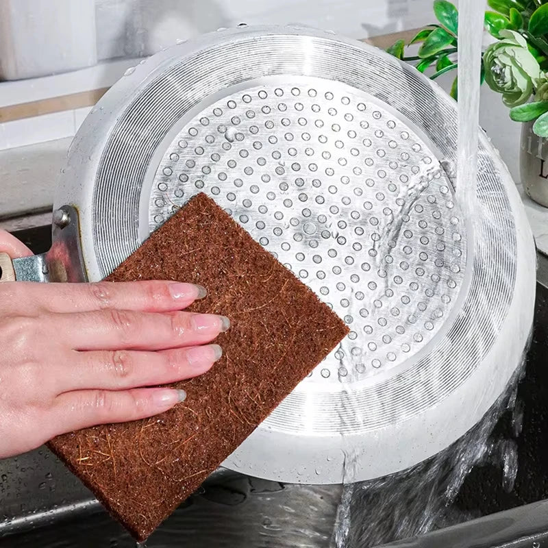 10PCS Eco-Friendly Sisal Sponges for Dishwashing & Cleaning