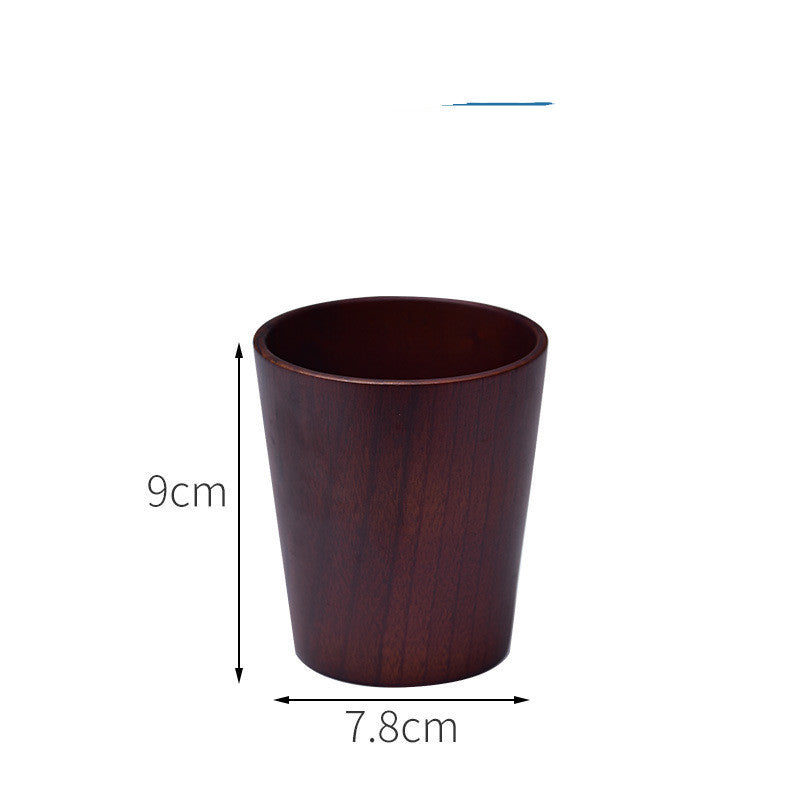 Eco-Friendly Wooden Tea Cup Goblet