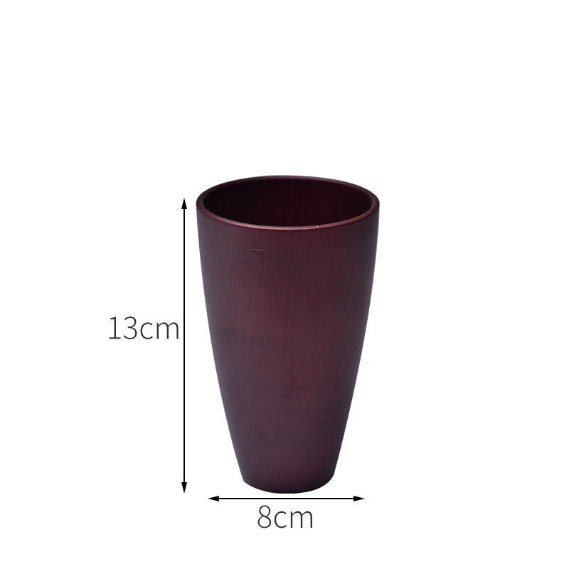 Eco-Friendly Wooden Tea Cup Goblet