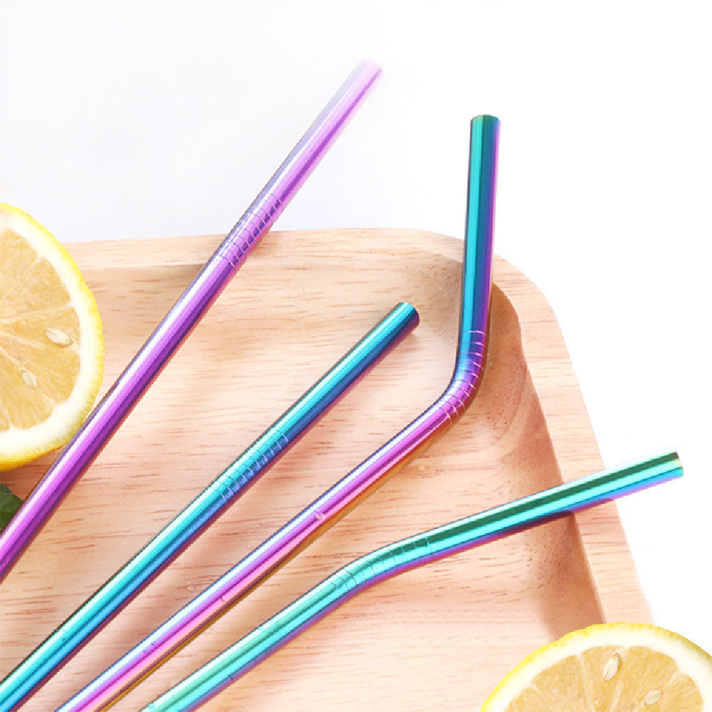 Colored Metal Stainless Steel Straws