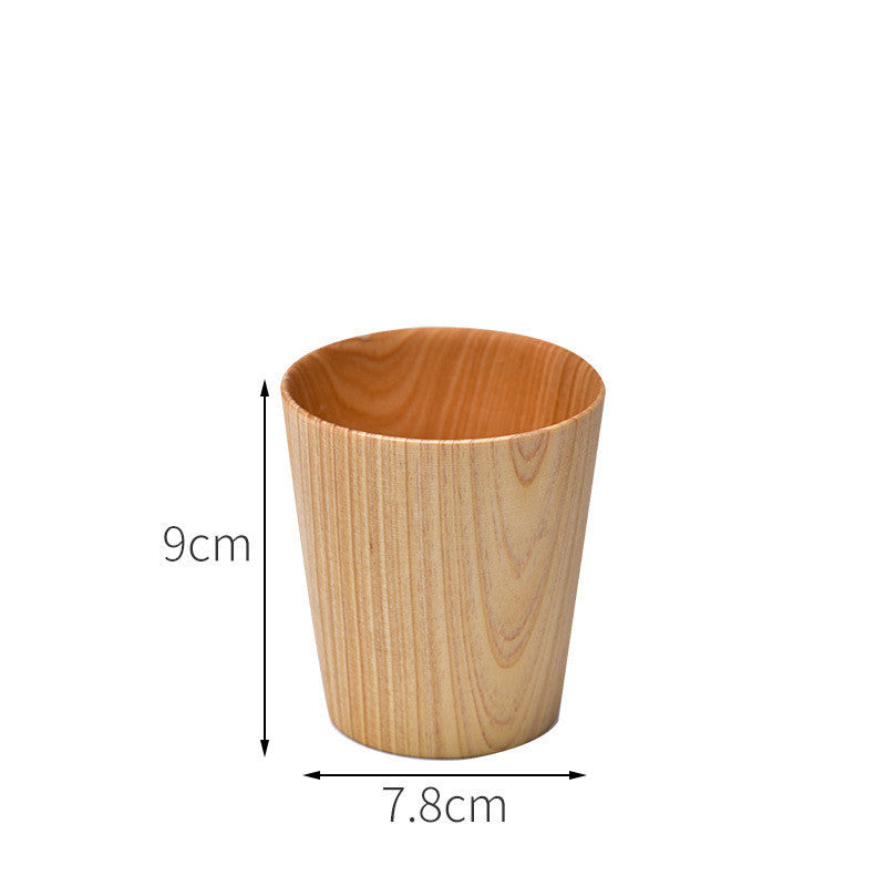 Eco-Friendly Wooden Tea Cup Goblet